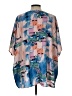 Jodifl 100% Polyester Blue Short Sleeve Blouse Size L - photo 2