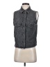 Levi's 100% Cotton Gray Sleeveless Button-Down Shirt Size S - photo 1