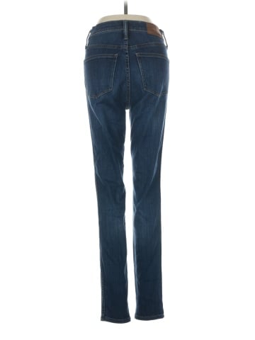 Madewell 10" High-Rise Skinny Jeans in Danny Wash: TENCEL&trade; Denim Edition (view 2)