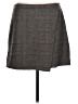 Old Navy Plaid Gray Casual Skirt Size L - photo 1