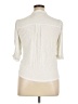 Democracy 100% Rayon Ivory 3/4 Sleeve Button-Down Shirt Size XL - photo 2