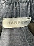 Harper 100% Polyester Checkered-gingham Blue Casual Pants Size S - photo 4