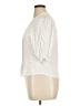 Democracy 100% Rayon Ivory 3/4 Sleeve Button-Down Shirt Size XL - photo 5