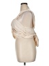 ASOS 100% Polyester Ivory Sleeveless Blouse Size 14 - photo 5