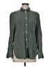 J.Crew Green Long Sleeve Button-Down Shirt Size 6 - photo 1