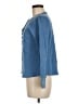 L.L.Bean Blue Long Sleeve Top Size M - photo 5