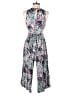 Tracy Reese 100% Rayon Paisley Blue Jumpsuit Size S - photo 2