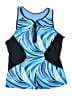 ZeroXposur Graphic Blue Swimsuit Top Size XL - photo 1