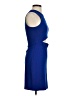 Express Solid Blue Cocktail Dress Size 4 - photo 4