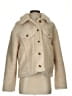 Wilfred Free Ivory Tan Fleece Size S - photo 1