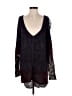 Free People Paisley Purple Pullover Sweater Size S - photo 1