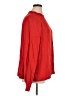 Ann Taylor LOFT 100% Rayon Red Long Sleeve Blouse Size XL - photo 4