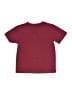 Assorted Brands Checkered-gingham Burgundy Short Sleeve T-Shirt Size 4 - photo 2
