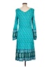 TDDPSSHDP Paisley Teal Casual Dress Size L - photo 2