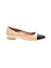 Steve Madden 100% Leather Color Block Tan Flats Size 8 1/2 - photo 1