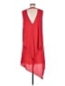 BCBGMAXAZRIA Solid Red Casual Dress Size M - photo 2