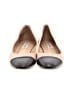 Steve Madden 100% Leather Color Block Tan Flats Size 8 1/2 - photo 2