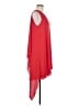BCBGMAXAZRIA Solid Red Casual Dress Size M - photo 4