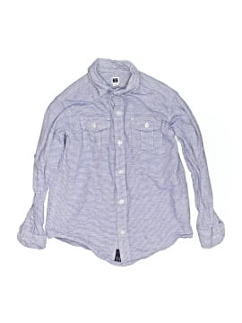 Janie And Jack Long Sleeve Button Down Shirt