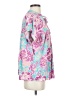 Staccato 100% Rayon Tropical Pink Short Sleeve Blouse Size S - photo 4