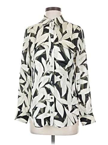 Equipment Long Sleeve Blouse (view 1)