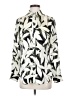 Equipment 100% Polyester Print Ivory Long Sleeve Blouse Size S - photo 1