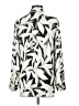Equipment 100% Polyester Print Ivory Long Sleeve Blouse Size S - photo 2