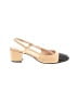 fs/ny Tan Heels Size 8 1/2 - photo 1