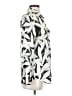 Equipment 100% Polyester Print Ivory Long Sleeve Blouse Size S - photo 4