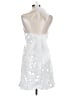 Unbranded 100% Polyester Silver Cocktail Dress Size 8 - photo 2