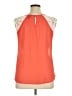 Miss Chievous 100% Polyester Orange Sleeveless Blouse Size XL - photo 2