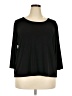 Susan Graver Black 3/4 Sleeve T-Shirt Size 2X - photo 1