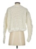 Poof! 100% Polyester Ivory Pullover Sweater Size S - photo 2