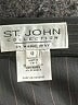 St. John Collection Stripes Black Formal Skirt Size 12 - photo 4