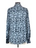 Reiss Print Blue Long Sleeve Blouse Size 4 - photo 2