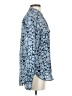 Reiss Print Blue Long Sleeve Blouse Size 4 - photo 4