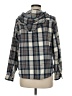 L.L.Bean 100% Cotton Plaid Blue Jacket Size M (petite) - photo 2