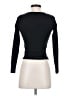 Zara Black Long Sleeve Top Size S - photo 2