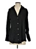 Zara Black 3/4 Sleeve Button-Down Shirt Size S - photo 1
