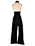 Pink Lily Solid Black Jumpsuit Size M - photo 2