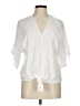 RIVER + SKY White 3/4 Sleeve Blouse Size M - photo 1