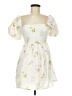 Mi ami Floral White Casual Dress Size S - photo 1