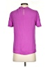 J.Crew 100% Silk Purple Short Sleeve Silk Top Size 0 - photo 2