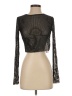 Edikted Black Long Sleeve Top Size XS - photo 1