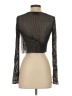 Edikted Black Long Sleeve Top Size XS - photo 2