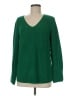 Talbots 100% Pima Cotton Green Pullover Sweater Size M - photo 1