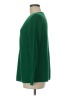 Talbots 100% Pima Cotton Green Pullover Sweater Size M - photo 5