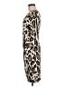 Blugirl Blumarine Animal Print Ivory Casual Dress Size EU (IT) 44 / US 8 - photo 5