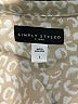 Simply Styled 100% Polyester Tweed Tan Sleeveless Blouse Size L - photo 7