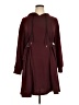 Shein 100% Polyester Burgundy Casual Dress Size 1X - photo 1